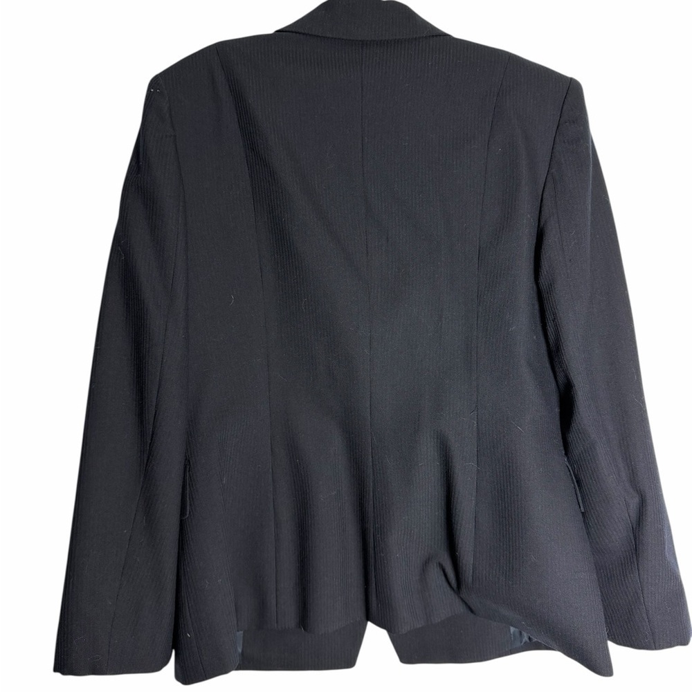 Holt Renfrew - Black Women's Blazer, Elevated Office Workwear Size 16 - Picture 6 of 6